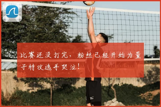 比赛还没打完,粉丝已经开始为量子特攻选手哭泣!